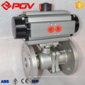 1 1/2'' dn40 flanged 2 way pneumatic steam control valve